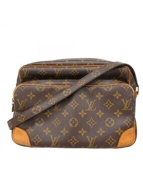 Louis Vuitton Shoulder Bag Monogram Nile Brown